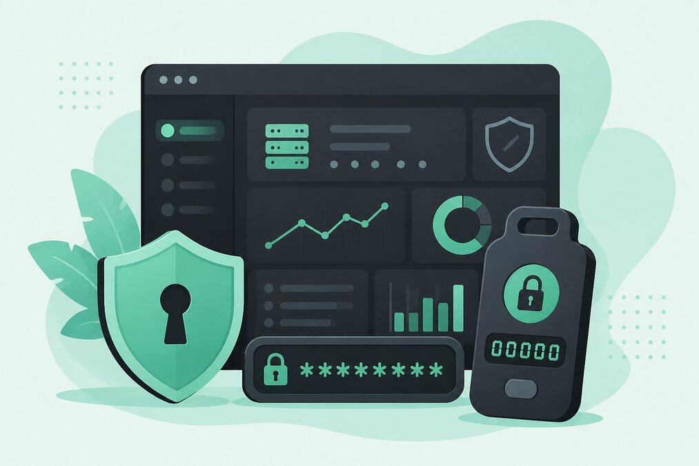 Strong Passwords and MFA for Hosting Accounts